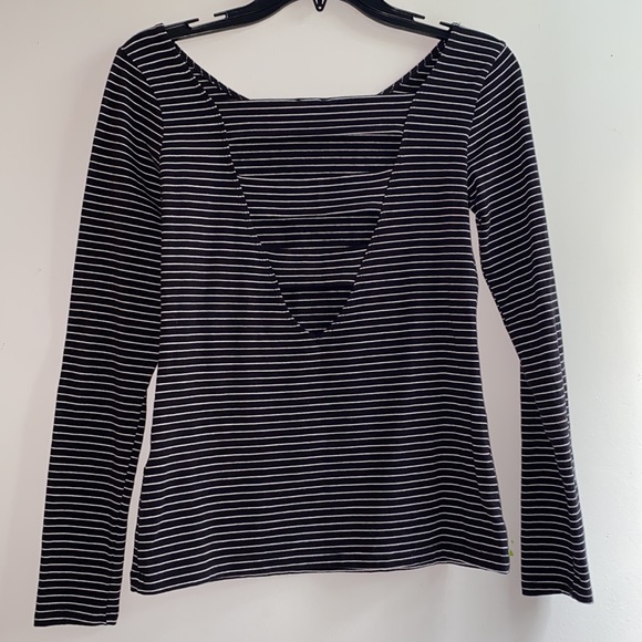 Garage Striped Long Sleeve Shirt - Picture 2 of 3